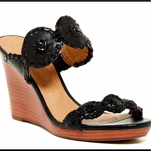 Jack Rogers Shoes - Nearly New! Jack Rogers “Luccia” Wedge Sandals 7.5